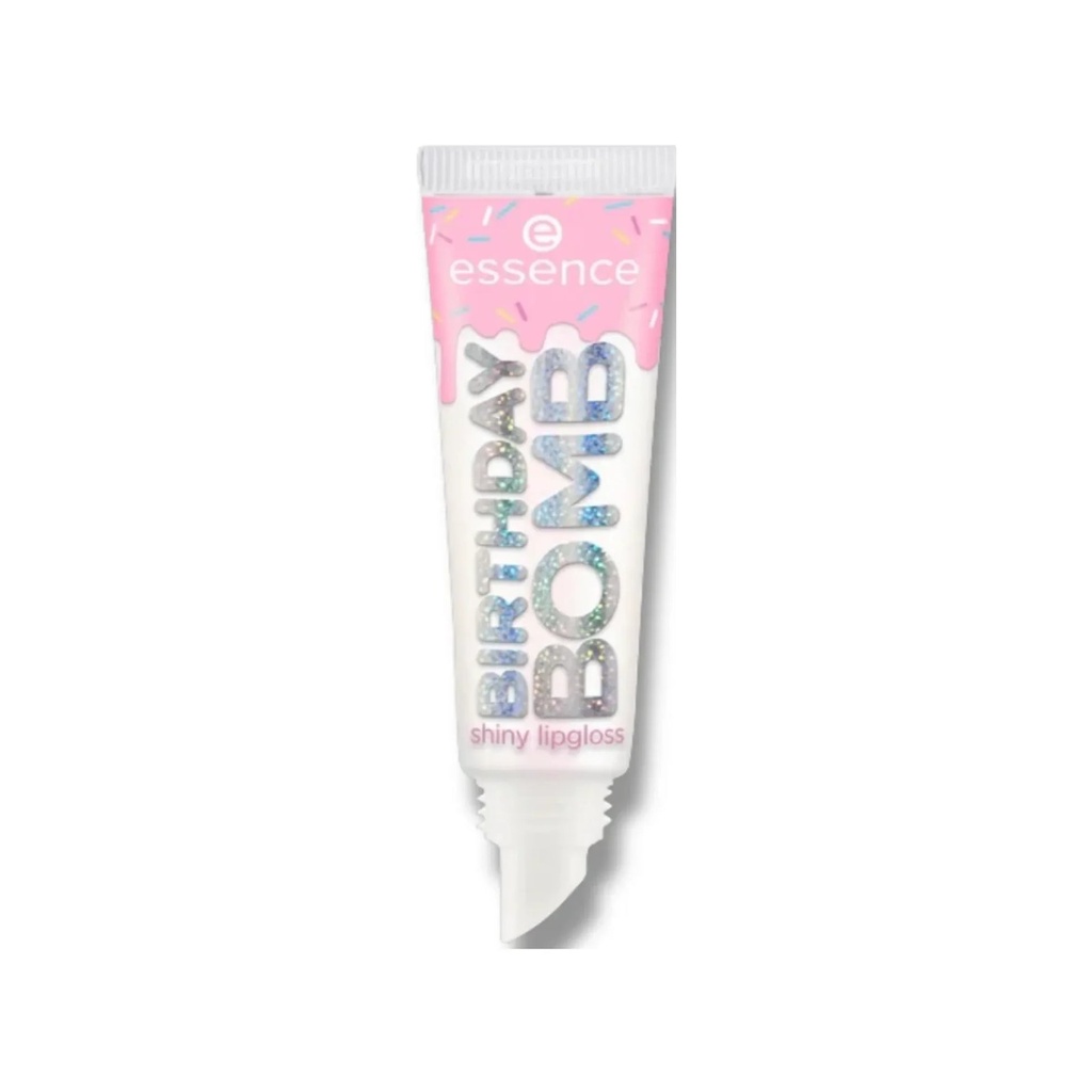 ESSENCE BIRTHDAY BOMB SHINY LIPGLOSS 01