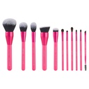 ROYAL COSMETICS HOT PINK - 11 PCS BRUSH SET