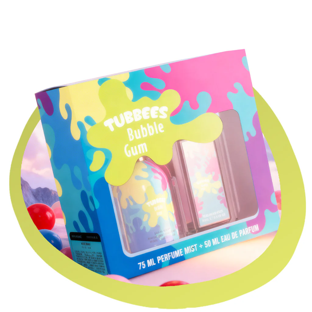 TUBBEES BUBBLE GUM GIFTSET