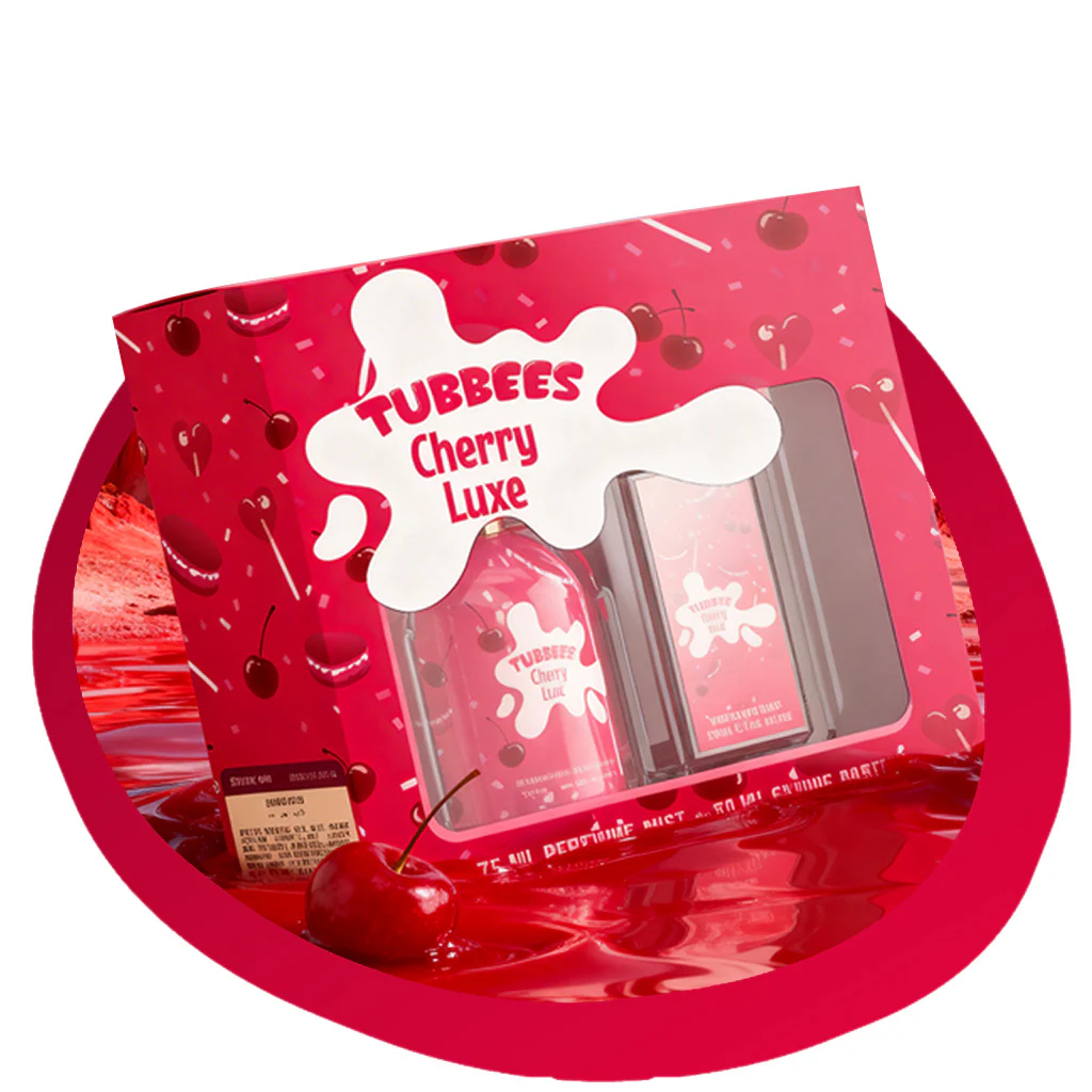 TUBBEES CHERRY LUXE GIFTSET