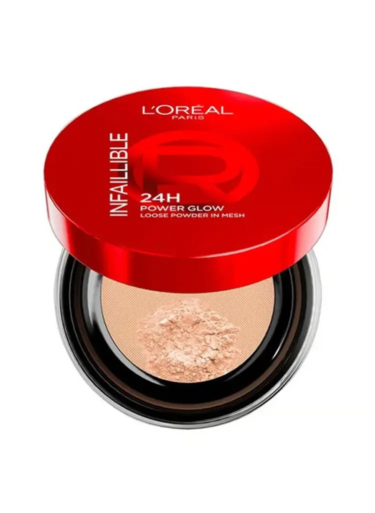L'OREAL INFALLIBLE 24HR POWER GLOW LOOSE POWDER 