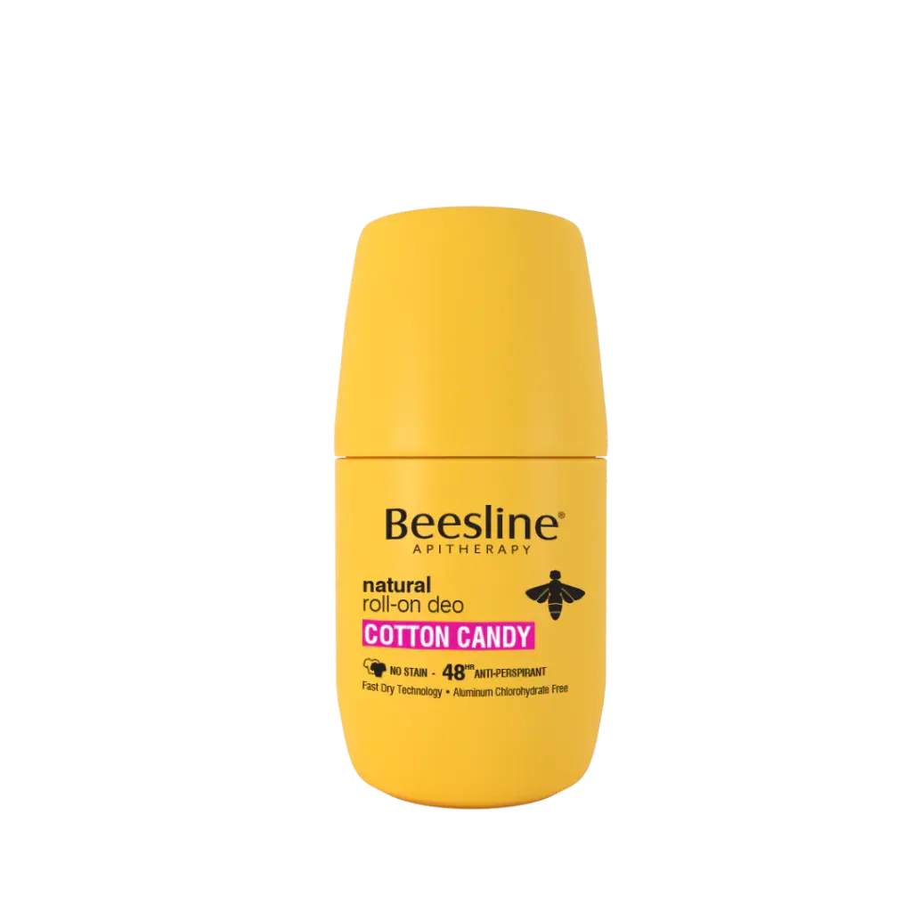 BEESLINE NATURAL ROLL ON DEO - COTTON CANDY