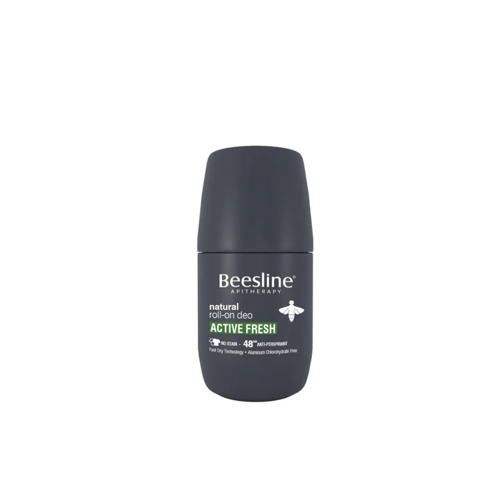 BEESLINE NATURAL ROLL ON DEO - ACTIVE FRESH