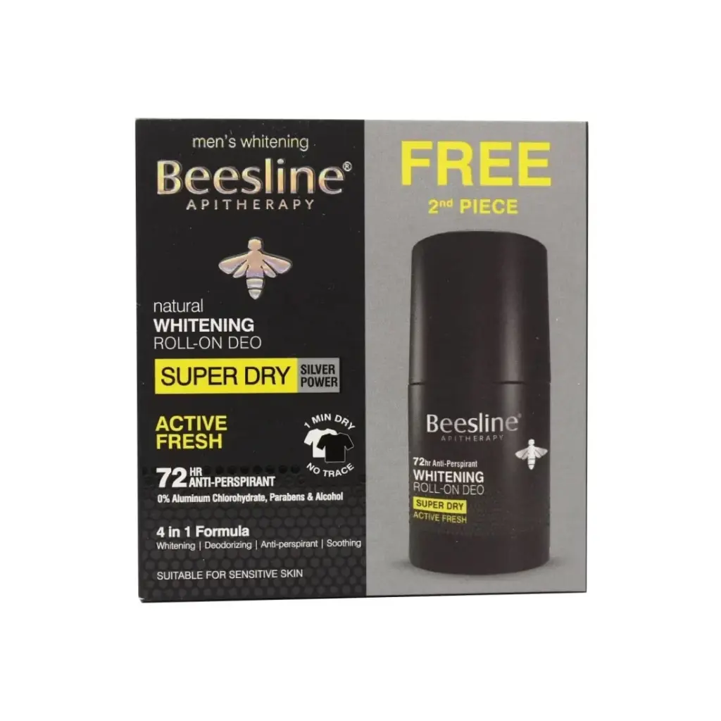 BEESLINE WHITENING ROLL ON MEN - ACTIVE FRESH (1+1)