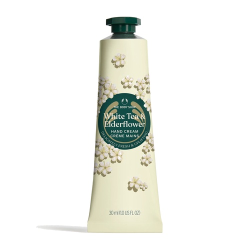 THE BODY SHOP WHITE TEA & ELDERFLOWER HANDCREAM 30 ML 