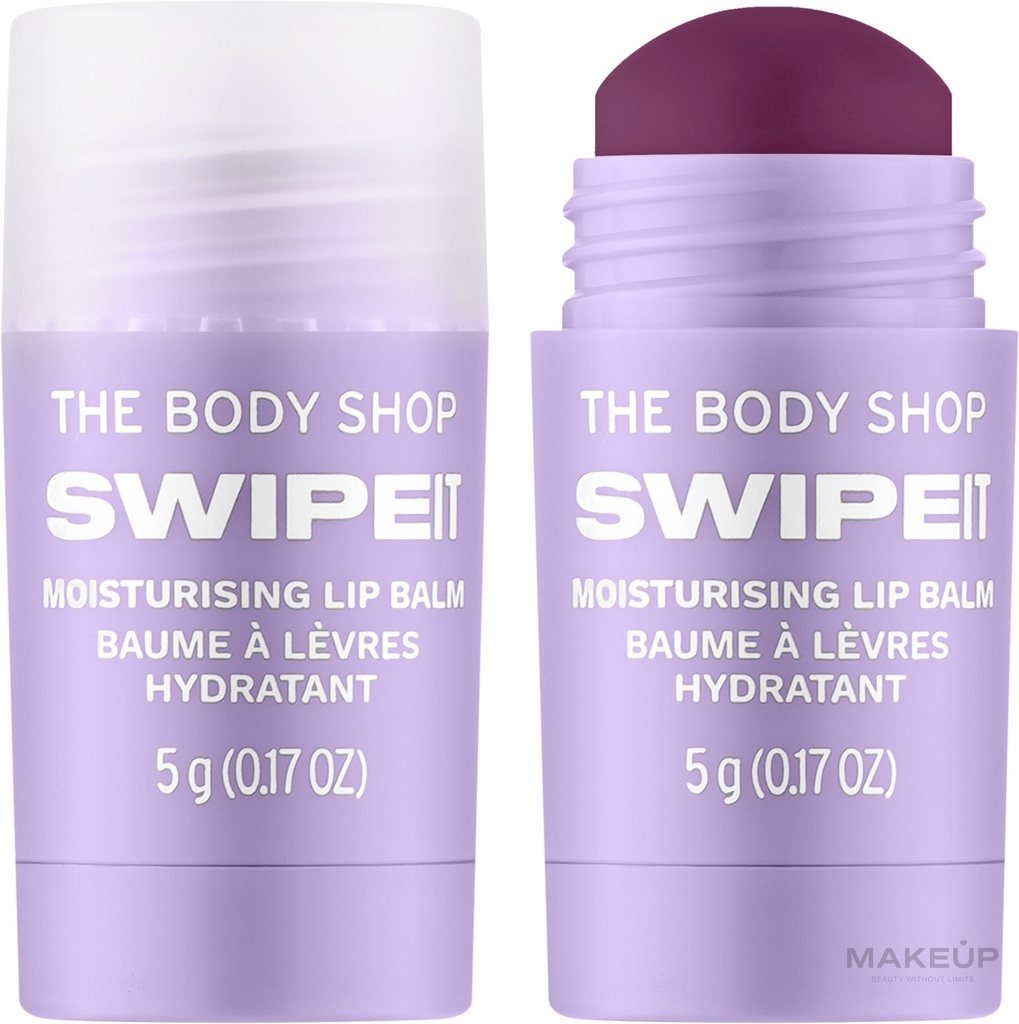 THE BODY SHOP LIP BALM SWIPE IT BLUEBERRY