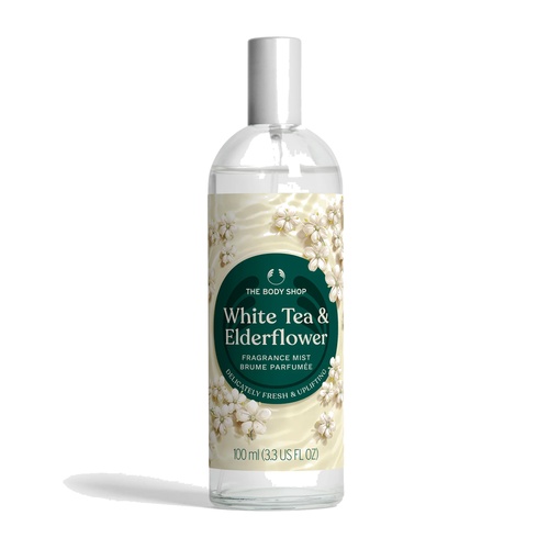 THE BODY SHOP WHITE TEA & ELSERFLOWE BODYMIST 100 ML 