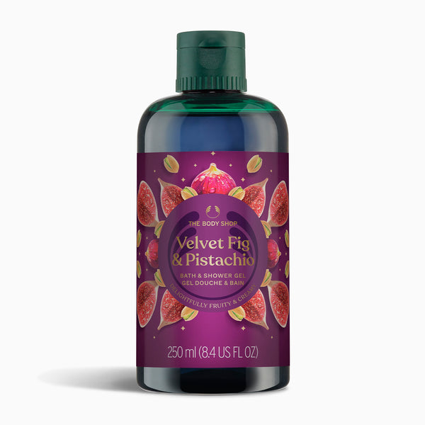 THE BODY SHOP VELVET FIG & PISTACHIO  SG 250 ML