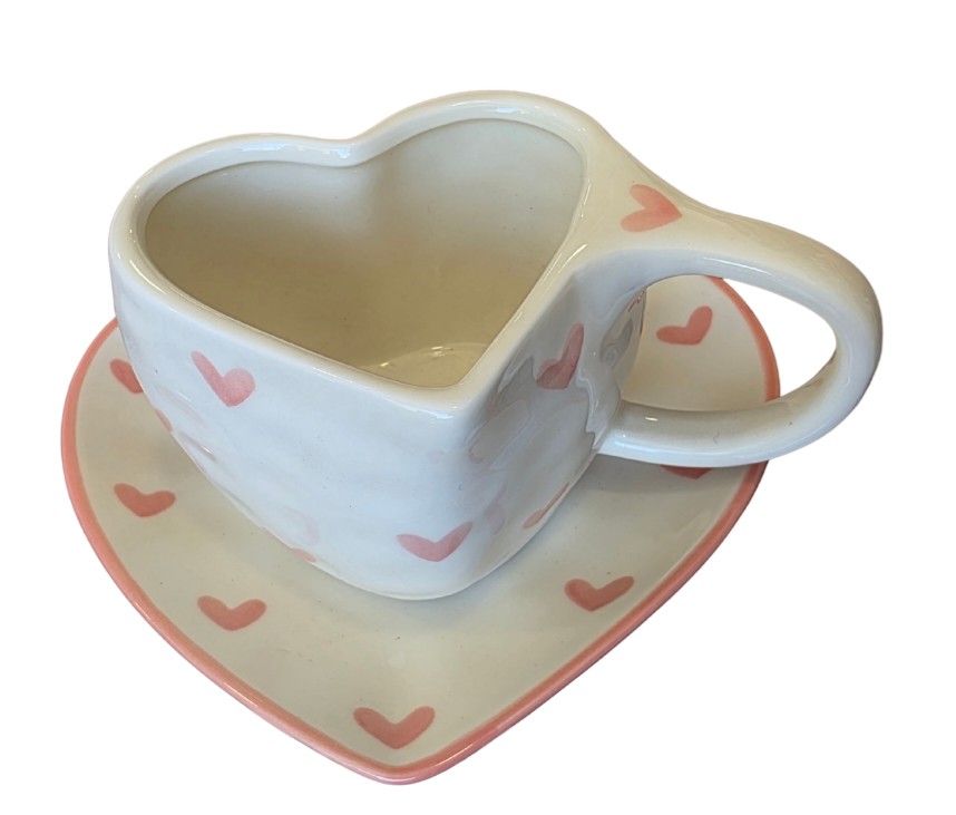 MUG 1326 HEART & BOW