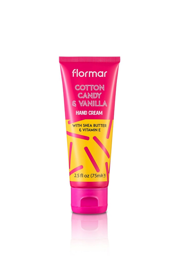 FLORMAR COTTON CANDY & VANILLA HANDCREAM 75 ML