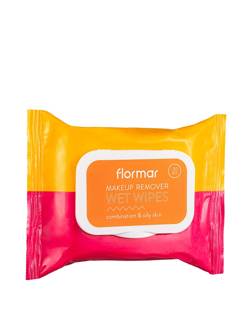 FLORMAR Makeup Remover Wet Wipes Combination & Oily Skin