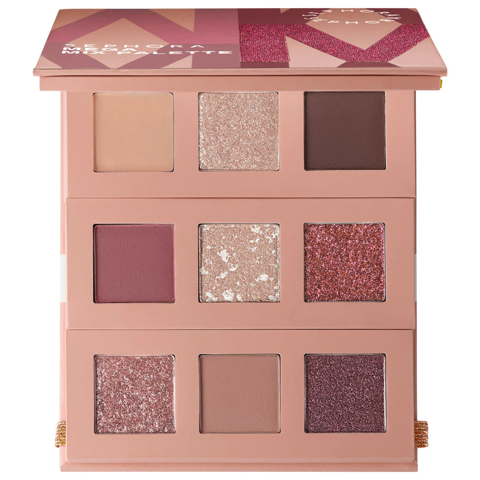 SEPHORA MEGA MIX PALETTE REBELLIOUS ROSEY NUDE