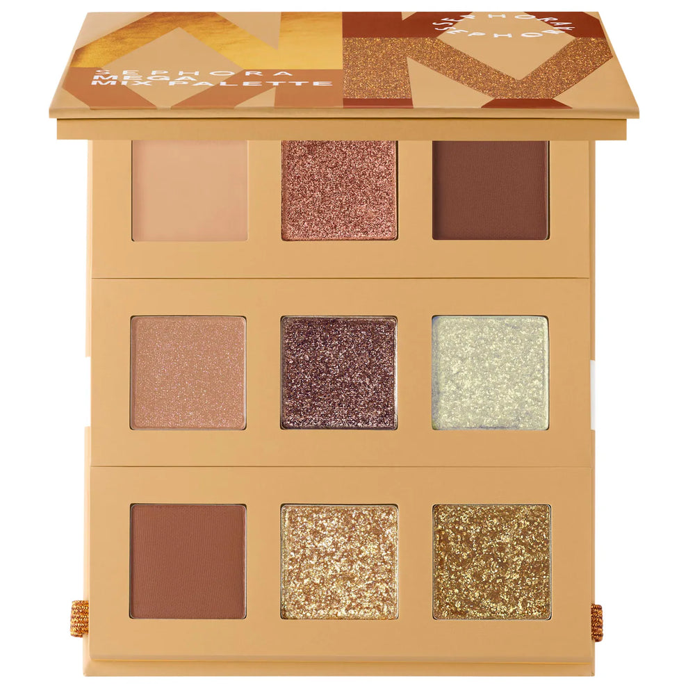 SEPHORA MEGA MIX PALETTE FIERY WARM NUDE