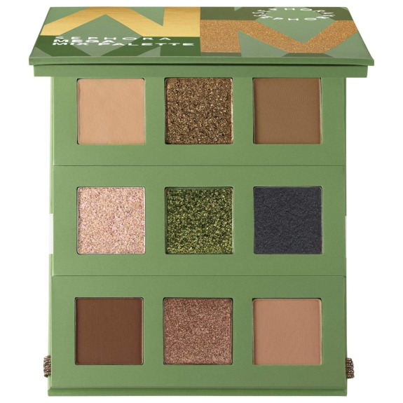 SEPHORA MEGA MIX PALETTE WILD KHAKI NUDE