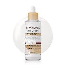 DR.MELAXIN PEEL SHOT EXFOLIATING WHITE RICE AMPOULE 80 ML 