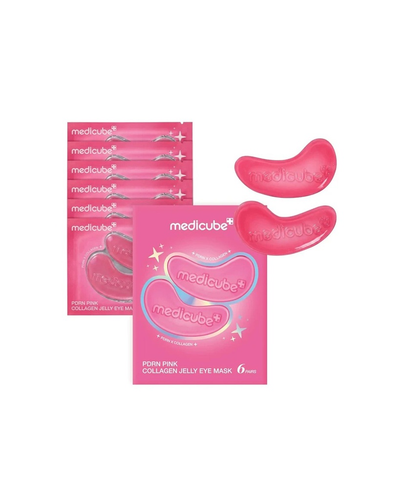MEDICUBE PDRN PINK COLLAGEN JELLY EYE MASK