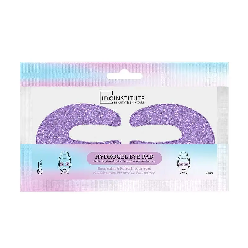 IDC C-SHAPED GLITTER EYE PADS PURPLE 