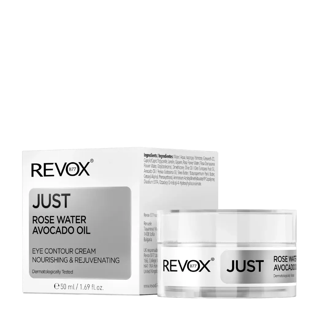 REVOX ROSE WATER AVOCADO OIL EYE CREAM 50 ML