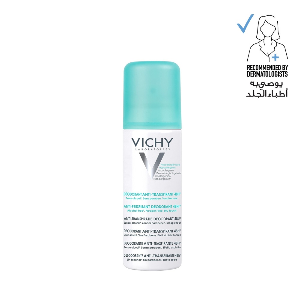 VICHY AEROSOL ANTI TRANSPIRANT DU EN F SP