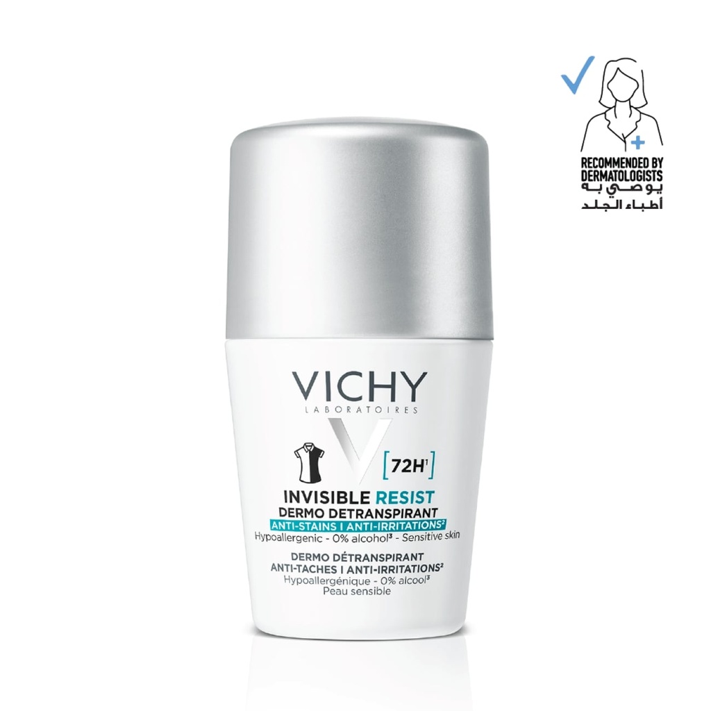 VICHY DEO RO 72H INVISIBLE 50ML WMN EN FR nl