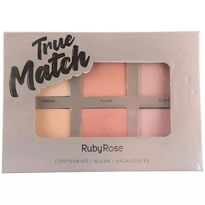RUBYROSE TRUE MATCH CONTOURING PALETTE