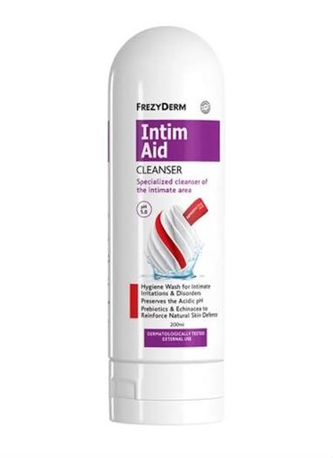 FREZYDERM INTIM AID CLEANSER PH 5.0 200 ML