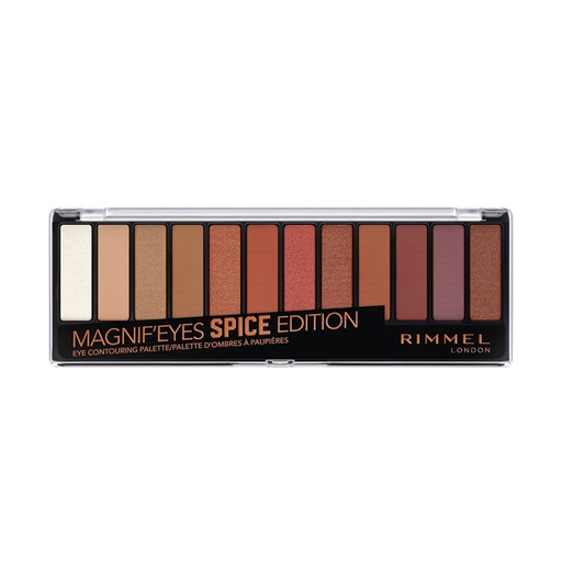 RIMMEL MAGNIF E/S 12 COL PALETTE 