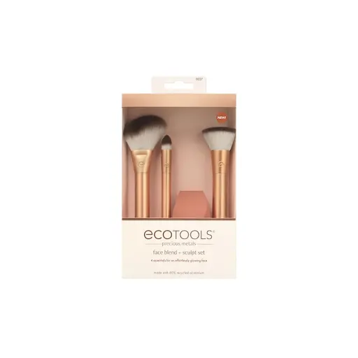 [ECT-268974] ECT PRECIOUS METAL FACE BLEND & SCULPT KIT - 4 PCS 