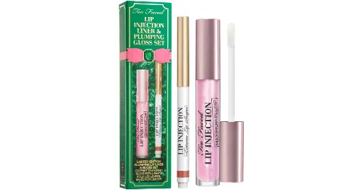 TOO FACED LIP  INJECTION LINER & PLUMPING GLOSS SET 