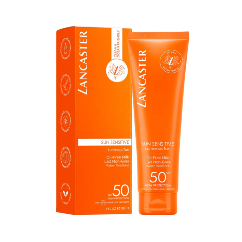 LANCASTR SUN SENSTIVE OIL FREE MILK SPF50+ 150 ML