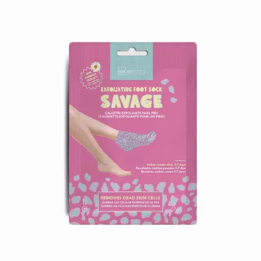 [00111131] IDC EXFOLIATING FOOT SOCK SAVAGE 