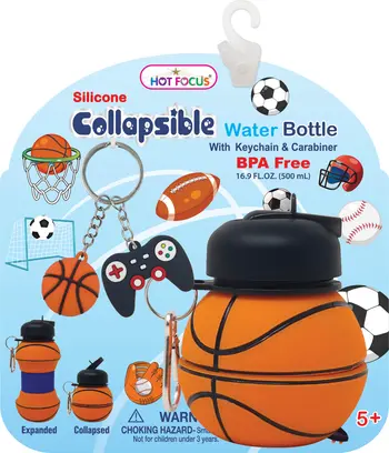 [TC416BA] HOT FOCUS COLLAPSIBLE WATER BOTTLE