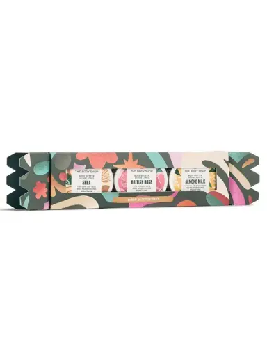 THE BODY SHOP TRIO  BODYBUTTER SET 