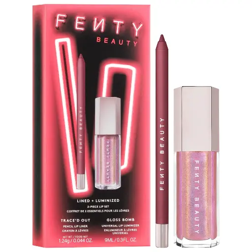 FENTY BEAUTY LINED + LUMINIZED 2 PCS LIP  SET 