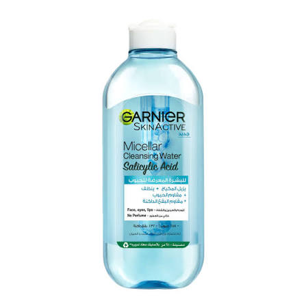 GARNIER SKINACTIVE MICELLAR WATER SALICYLIC ACID 400 ML