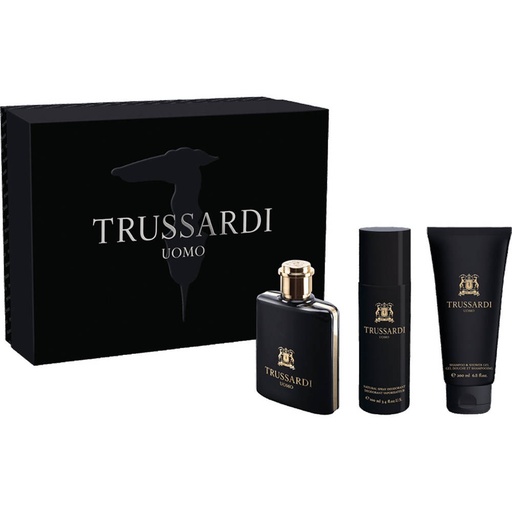 TRUSSARDI UOMO DELUXE EDT 100 ML+ SSG200ML+ASB200ML