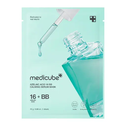MEDICUBE AZELAIC ACID 16BB CALMING SERUM MASK