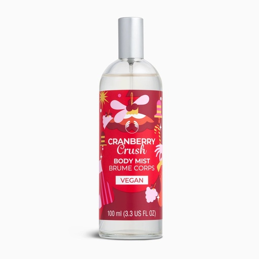 THE BODY SHOP CRANBERRY CRUSH BODY MIST 