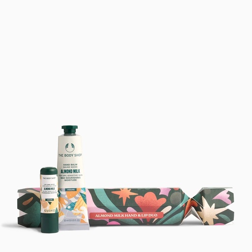 THE BODY SHOP ALMOND MILK HAND & LIP DUO 