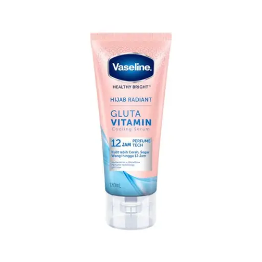 VASELINE GLUTA VITAMIN COOLING SERUM - HIJAB RADIANT 200 ML 