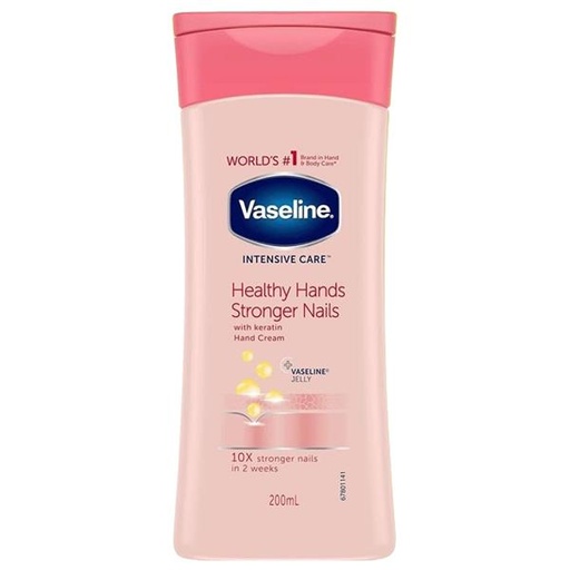 VASELINE HEALTHY HANDS STRONGER NAILS 200 ml