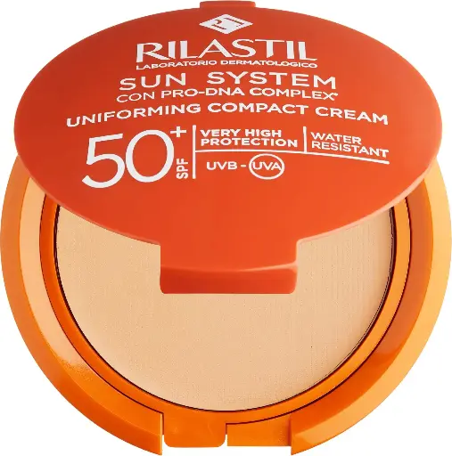 RILASTIL SUN SYSTEM UNIFORMING COMPACT CREAM SPF50+ 