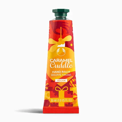 THE BODY SHOP CARAMEL CUDDLE HANDCREAM 30 ML