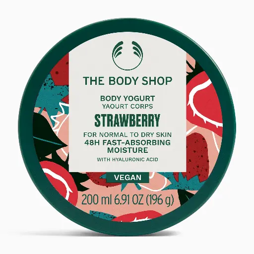 THE BODY SHOP BODY YOGURT STRABERRY 200 ML 