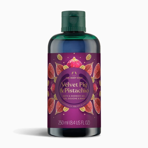 THE BODY SHOP VELVET FIG & PISTACHIO  SG 250 ML