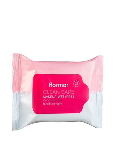 FLORMAR Clean Care Makeup Wet Wipes All Skin Types