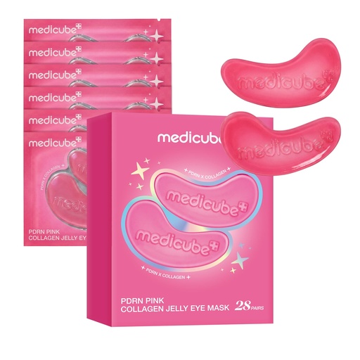 MEDICUBE PDRN PINK COLLAGEN JELLY EYE MASK