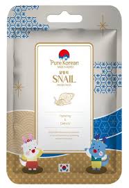 PURE KOREAN SNAIL FACEMASK