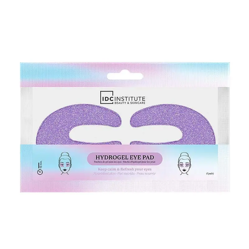 [IDC-56155] IDC C-SHAPED GLITTER EYE PADS PURPLE 