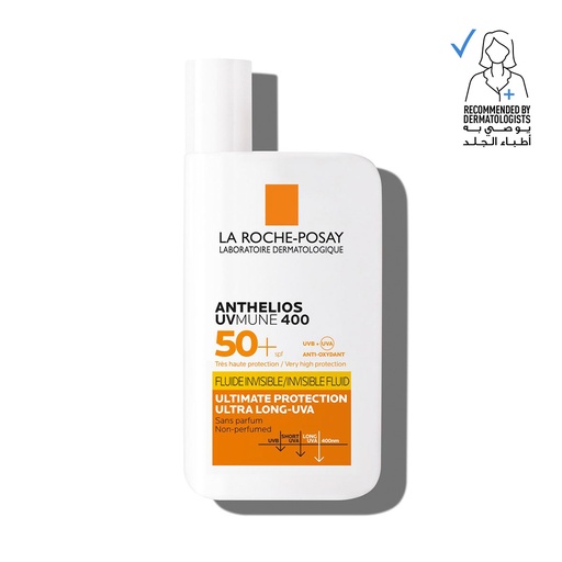 LA ROCHE POSAY ANTHELIOS FLUID SPF5+  CLEAR 50 ML